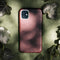 Selencia Hoesje Geschikt voor iPhone SE (2022) / SE (2020) / 8 / 7 / 6s / 6 Hoesje - Selencia Gaia Slang Backcover - Donkerrood