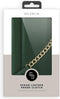 Selencia Hoesje Geschikt voor iPhone SE (2022) / SE (2020) / 8 / 7 / 6s / 6 Hoesje Met Pasjeshouder - Selencia Eny Uitneembare Vegan Lederen Clutch - Groen