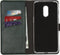 Selencia Hoesje Geschikt voor OnePlus 7 Hoesje Met Pasjeshouder - Selencia Echt Lederen Bookcase - Groen