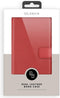 Selencia Hoesje Geschikt voor OnePlus 7 Hoesje Met Pasjeshouder - Selencia Echt Lederen Bookcase - Rood