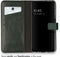 Selencia Hoesje Geschikt voor Samsung Galaxy A13 (4G) Hoesje Met Pasjeshouder - Selencia Echt Lederen Bookcase - Groen
