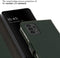 Selencia Hoesje Geschikt voor Samsung Galaxy A13 (4G) Hoesje Met Pasjeshouder - Selencia Echt Lederen Bookcase - Groen