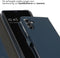 Selencia Hoesje Geschikt voor Samsung Galaxy A14 (5G) / A14 (4G) Hoesje Met Pasjeshouder - Selencia Echt Lederen Bookcase - Blauw