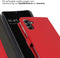 Selencia Hoesje Geschikt voor Samsung Galaxy A14 (5G) Hoesje Met Pasjeshouder - Selencia Echt Lederen Bookcase - Rood
