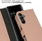 Selencia Hoesje Geschikt voor Samsung Galaxy A15 (5G) / A15 (4G) Hoesje Met Pasjeshouder - Selencia Echt Lederen Bookcase - roze