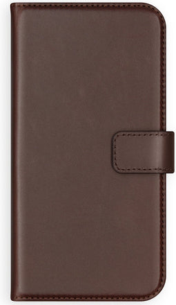 Selencia Hoesje Geschikt voor Samsung Galaxy A21s Hoesje Met Pasjeshouder - Selencia Echt Lederen Bookcase - Bruin