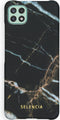 Selencia Hoesje Geschikt voor Samsung Galaxy A22 (5G) Hoesje - Selencia Maya Fashion Backcover - zwart