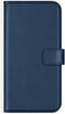 Selencia Hoesje Geschikt voor Samsung Galaxy A32 (5G) Hoesje Met Pasjeshouder - Selencia Echt Lederen Bookcase - Blauw