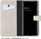 Selencia Hoesje Geschikt voor Samsung Galaxy A33 Hoesje Met Pasjeshouder - Selencia Echt Lederen Bookcase - grijs