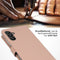 Selencia Hoesje Geschikt voor Samsung Galaxy A34 (5G) Hoesje Met Pasjeshouder - Selencia Echt Lederen Bookcase - roze