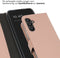 Selencia Hoesje Geschikt voor Samsung Galaxy A34 (5G) Hoesje Met Pasjeshouder - Selencia Echt Lederen Bookcase - roze