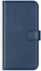 Selencia Hoesje Geschikt voor Samsung Galaxy A42 Hoesje Met Pasjeshouder - Selencia Echt Lederen Bookcase - Blauw