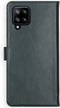Selencia Hoesje Geschikt voor Samsung Galaxy A42 Hoesje Met Pasjeshouder - Selencia Echt Lederen Bookcase - Groen