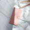 Selencia Hoesje Geschikt voor Samsung Galaxy A42 Hoesje Met Pasjeshouder - Selencia Echt Lederen Bookcase - Roze