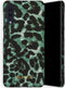 Selencia Hoesje Geschikt voor Samsung Galaxy A50 / A30s Hoesje - Selencia Maya Fashion Backcover - groen