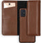 Selencia Hoesje Geschikt voor Samsung Galaxy A51 Hoesje Met Pasjeshouder - Selencia Eny Uitneembare Vegan Lederen Clutch - Bruin