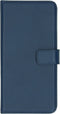 Selencia Hoesje Geschikt voor Samsung Galaxy A51 Hoesje Met Pasjeshouder - Selencia Echt Lederen Bookcase - Blauw