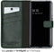 Selencia Hoesje Geschikt voor Samsung Galaxy A52 (4G) / A52s / A52 (5G) Hoesje Met Pasjeshouder - Selencia Echt Lederen Bookcase - Groen