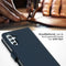 Selencia Hoesje Geschikt voor Samsung Galaxy A54 (5G) Hoesje Met Pasjeshouder - Selencia Echt Lederen Bookcase - Blauw