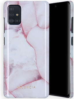 Selencia Hoesje Geschikt voor Samsung Galaxy A71 - Selencia Maya Fashion Backcover - roze