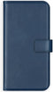 Selencia Hoesje Geschikt voor Samsung Galaxy A72 Hoesje Met Pasjeshouder - Selencia Echt Lederen Bookcase - Blauw