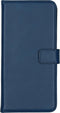 Selencia Hoesje Geschikt voor Samsung Galaxy A9 (2018) Hoesje Met Pasjeshouder - Selencia Echt Lederen Bookcase - Blauw