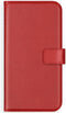 Selencia Hoesje Geschikt voor Samsung Galaxy M31 Hoesje Met Pasjeshouder - Selencia Echt Lederen Bookcase - Rood