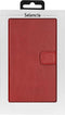 Selencia Hoesje Geschikt voor Samsung Galaxy Note 10 Hoesje Met Pasjeshouder - Selencia Echt Lederen Bookcase - Rood