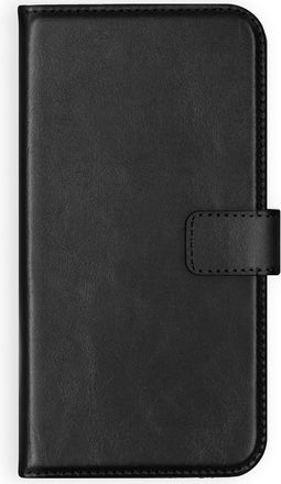 Selencia Hoesje Geschikt voor Samsung Galaxy Note 10 Lite Hoesje Met Pasjeshouder - Selencia Echt Lederen Bookcase - Zwart