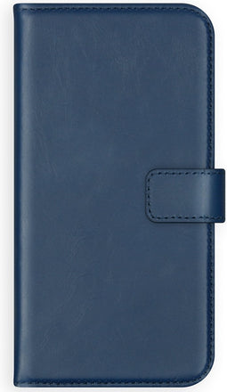Selencia Hoesje Geschikt voor Samsung Galaxy Note 10 Lite Hoesje Met Pasjeshouder - Selencia Echt Lederen Bookcase - Blauw