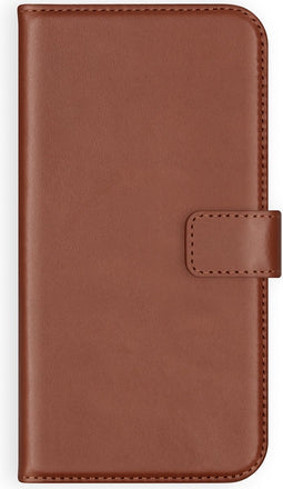 Selencia Hoesje Geschikt voor Samsung Galaxy Note 10 Lite Hoesje Met Pasjeshouder - Selencia Echt Lederen Bookcase - Lichtbruin