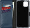 Selencia Hoesje Geschikt voor Samsung Galaxy Note 10 Lite Hoesje Met Pasjeshouder - Selencia Echt Lederen Bookcase - Blauw