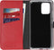 Selencia Hoesje Geschikt voor Samsung Galaxy S10 Lite Hoesje Met Pasjeshouder - Selencia Echt Lederen Bookcase - Rood