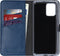 Selencia Hoesje Geschikt voor Samsung Galaxy S10 Lite Hoesje Met Pasjeshouder - Selencia Echt Lederen Bookcase - Blauw