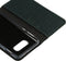 Selencia Hoesje Geschikt voor Samsung Galaxy S10e Hoesje Met Pasjeshouder - Selencia Echt Lederen Bookcase - Groen