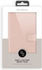 Selencia Hoesje Geschikt voor Samsung Galaxy S20 FE Hoesje Met Pasjeshouder - Selencia Echt Lederen Bookcase - Roze