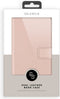 Selencia Hoesje Geschikt voor Samsung Galaxy S20 Plus Hoesje Met Pasjeshouder - Selencia Echt Lederen Bookcase - Roze