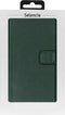 Selencia Hoesje Geschikt voor Samsung Galaxy S20 Plus Hoesje Met Pasjeshouder - Selencia Echt Lederen Bookcase - Groen