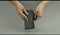 Selencia Hoesje Geschikt voor Samsung Galaxy S20 Plus Hoesje Met Pasjeshouder - Selencia Echt Lederen Bookcase - Lichtblauw