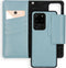 Selencia Hoesje Geschikt voor Samsung Galaxy S20 Ultra Hoesje Met Pasjeshouder - Selencia Surya 2-in-1 Uitneembare Vegan Lederen Bookcase - Blauw