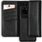 Selencia Hoesje Geschikt voor Samsung Galaxy S20 Ultra Hoesje Met Pasjeshouder - Selencia Eny Uitneembare Vegan Lederen Clutch - Zwart