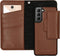 Selencia Hoesje Geschikt voor Samsung Galaxy S21 Plus Hoesje Met Pasjeshouder - Selencia Surya 2-in-1 Uitneembare Vegan Lederen Bookcase - Bruin