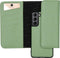 Selencia Hoesje Geschikt voor Samsung Galaxy S21 Plus Hoesje Met Pasjeshouder - Selencia Tierra Uitneembare Slang Clutch - Groen