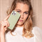 Selencia Hoesje Geschikt voor Samsung Galaxy S21 Plus Hoesje - Selencia Gaia Slang Backcover - Groen