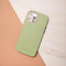 Selencia Hoesje Geschikt voor Samsung Galaxy S21 Plus Hoesje - Selencia Gaia Slang Backcover - Groen