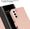 Selencia Hoesje Geschikt voor Samsung Galaxy S22 Plus Hoesje Met Pasjeshouder - Selencia Echt Lederen Bookcase - roze
