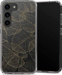 Selencia Hoesje Geschikt voor Samsung Galaxy S23 Plus Hoesje - Selencia Zarya Fashion Extra Beschermende Backcover - goud