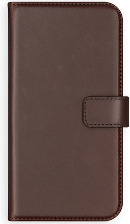 Selencia Hoesje Geschikt voor Sony Xperia XZ3 Hoesje Met Pasjeshouder - Selencia Echt Lederen Bookcase - Bruin