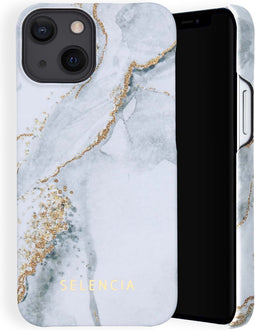 Selencia Maya Fashion Backcover iPhone 13 Mini hoesje - Marble Stone