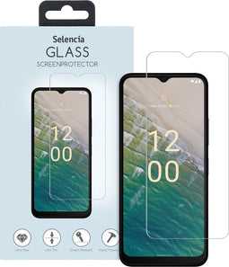 Selencia Screen protector - Geschikt voor Nokia C32 - Gehard Glas Screenprotector